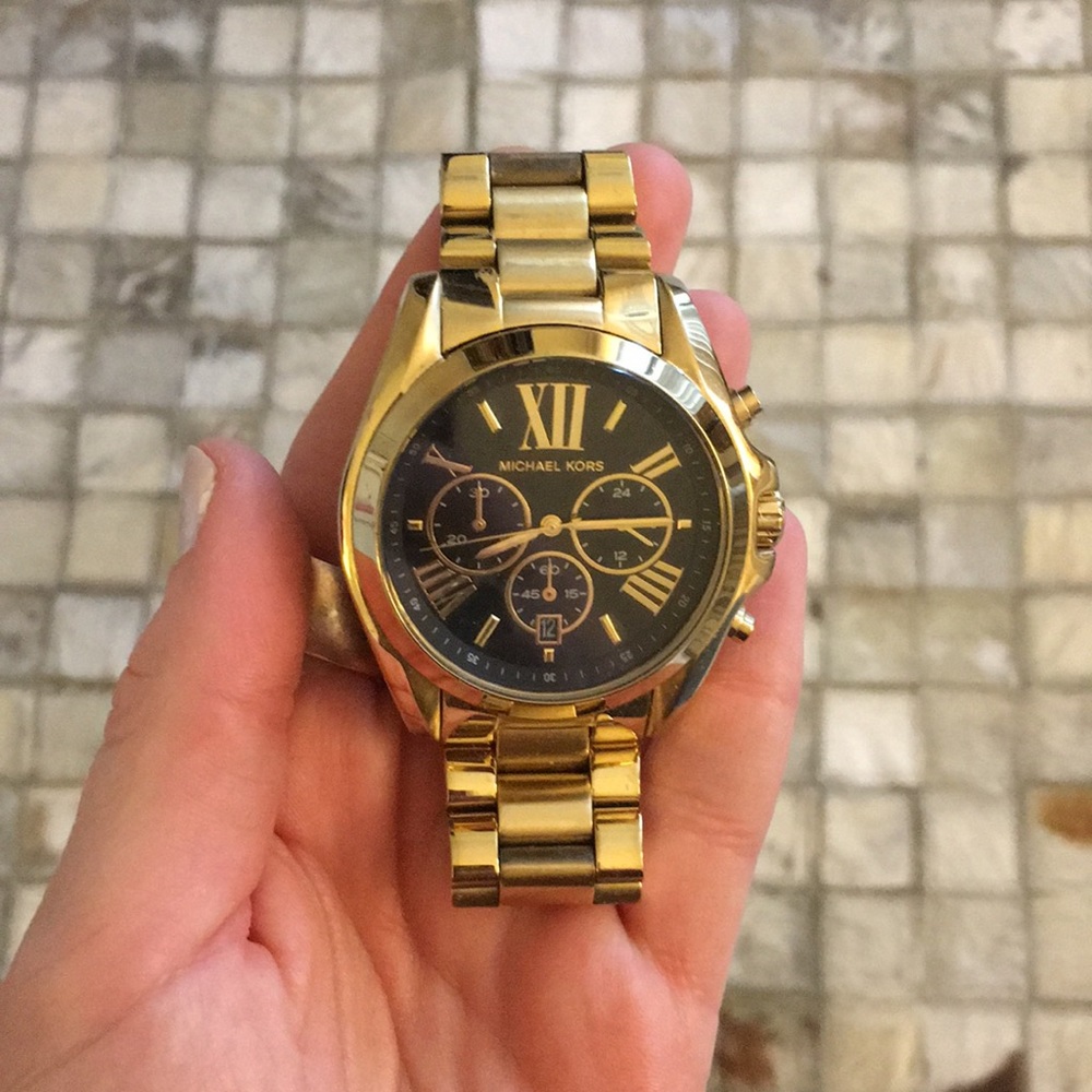MICHEAL KORS GOLD UNISEX WATCH